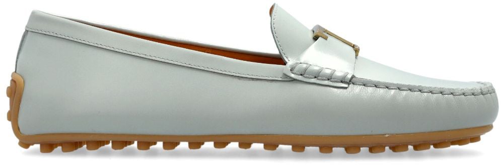 Tod's Flat Shoes Grey Grijs