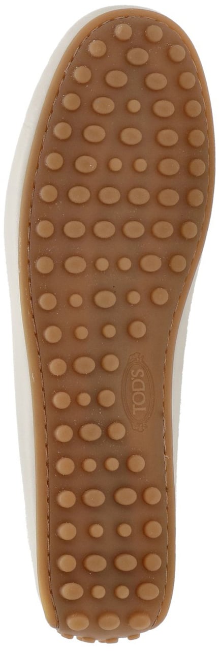 Tod's Flat Shoes Avorio Wit