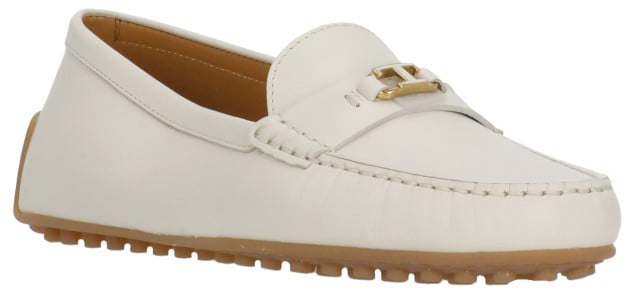 Tod's Flat Shoes Avorio Wit