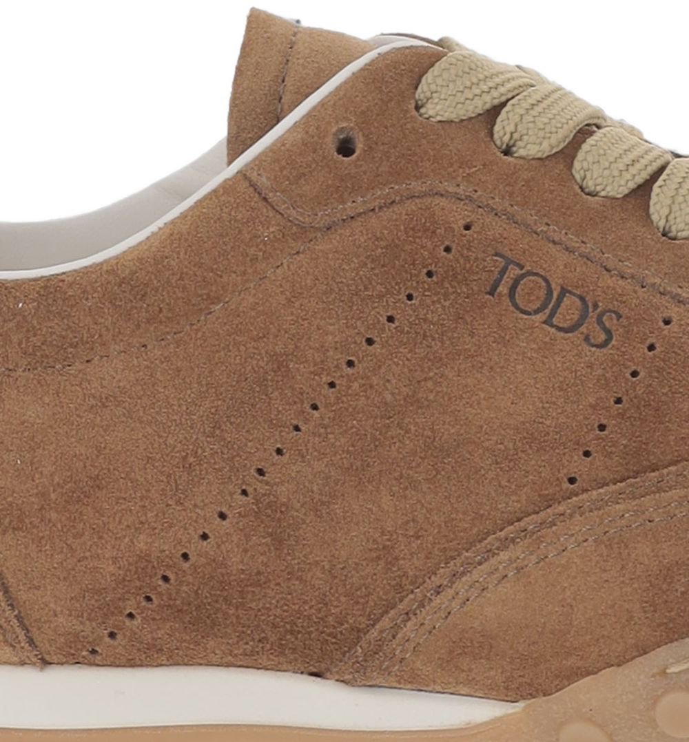 Tod's Sneakers Brown Beige