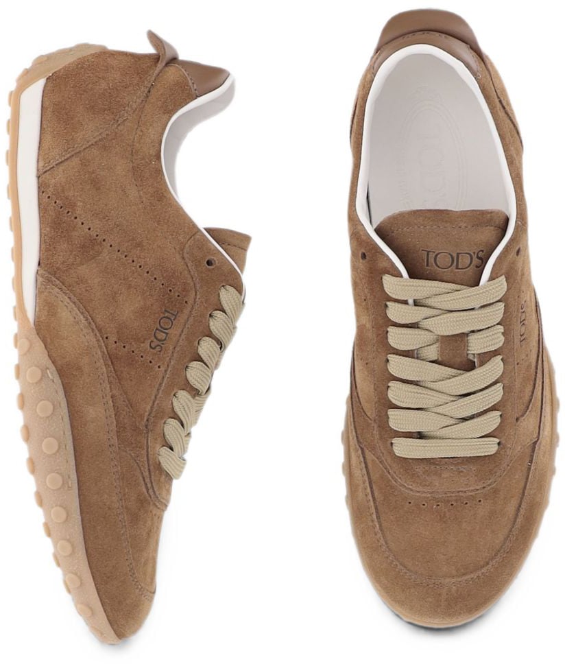 Tod's Sneakers Brown Beige