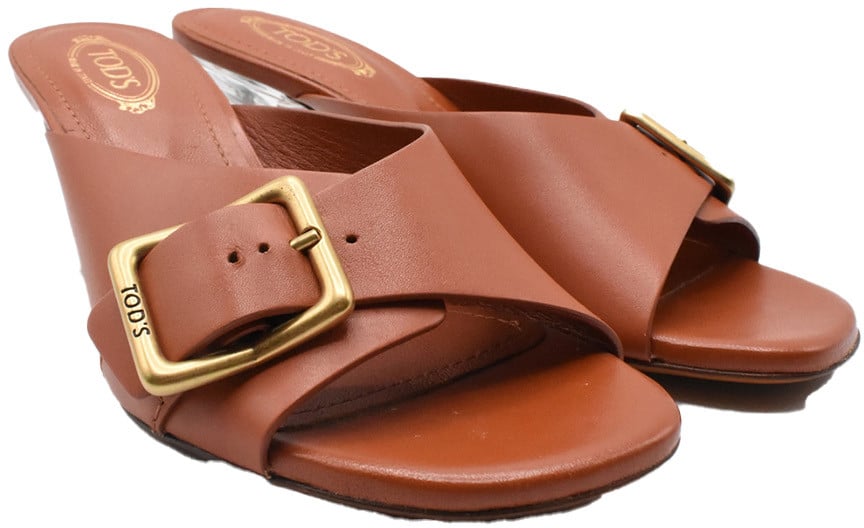 Tod's Sandals Brown Bruin