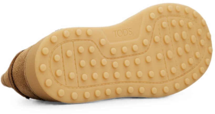 Tod's Flat Shoes Brown Beige