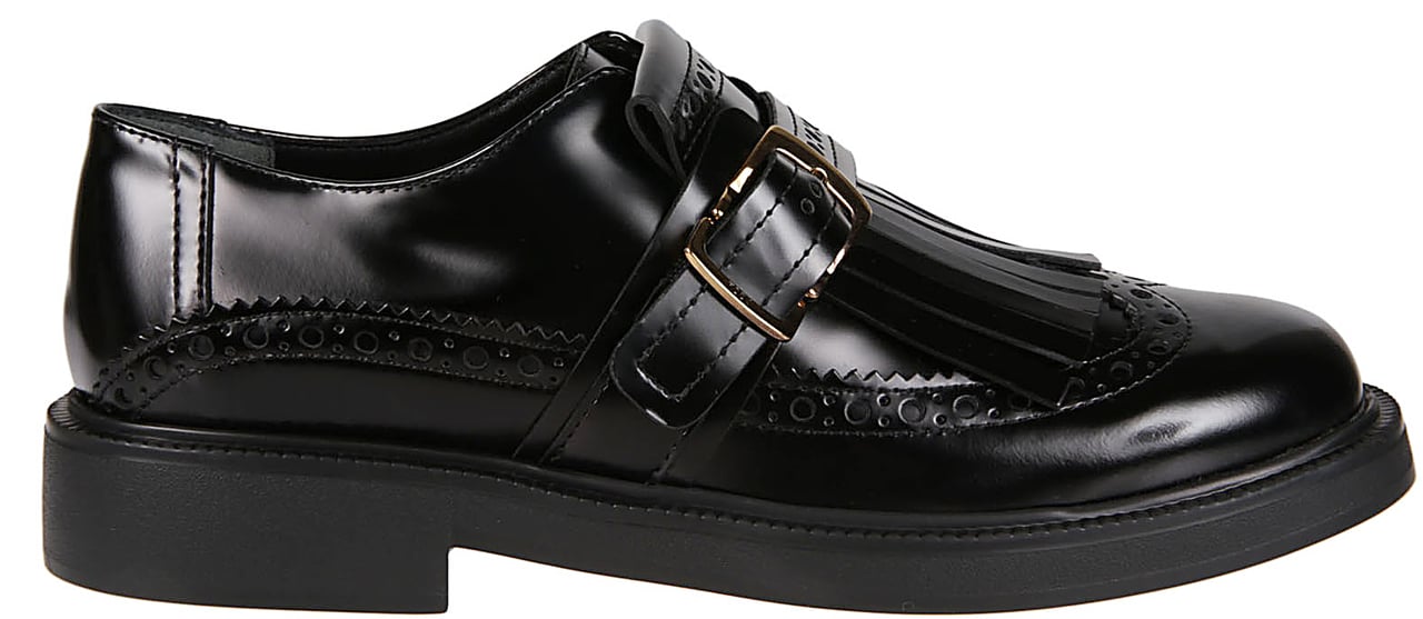 Tod's Monk 20l Loafers Black Zwart
