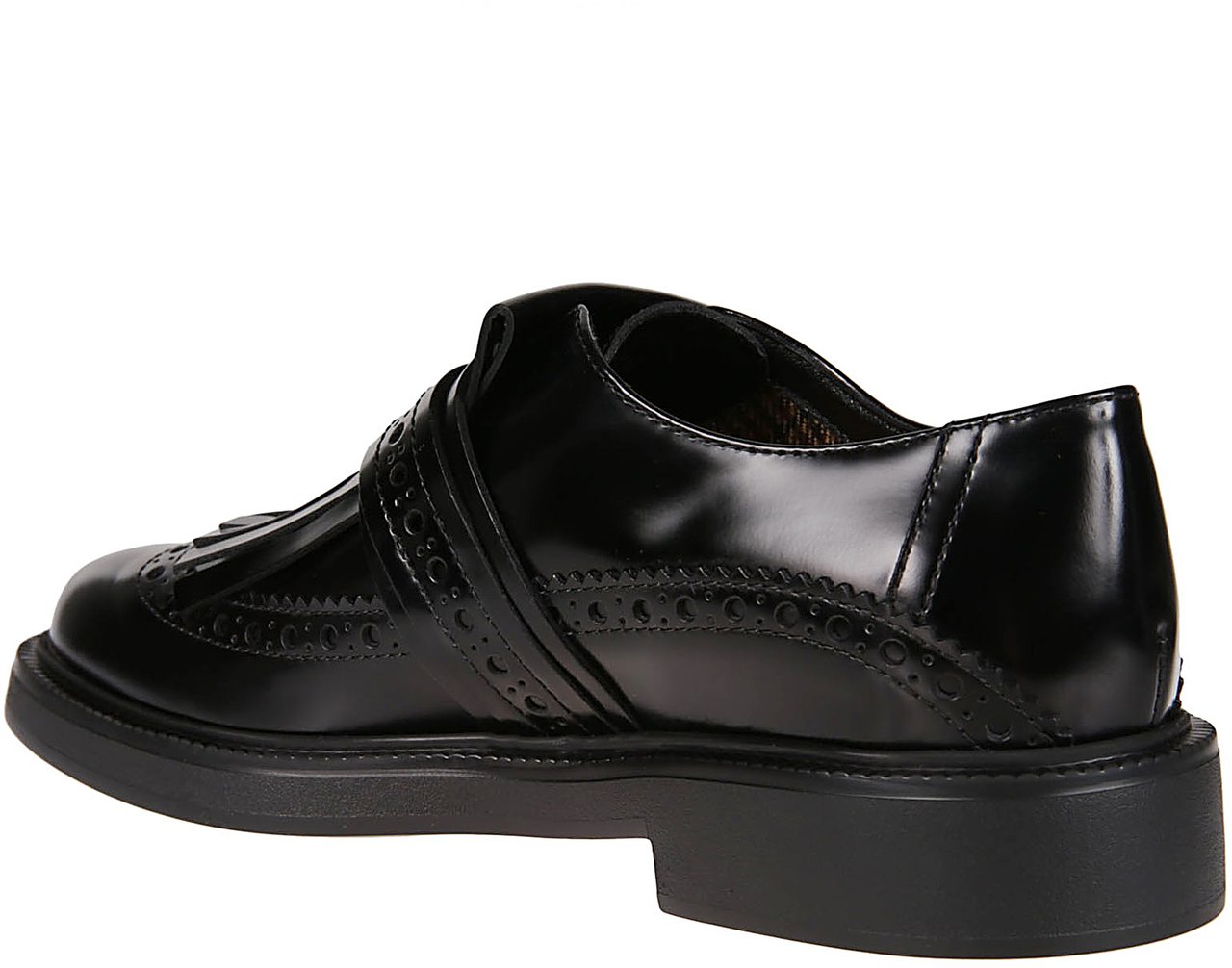 Tod's Monk 20l Loafers Black Zwart