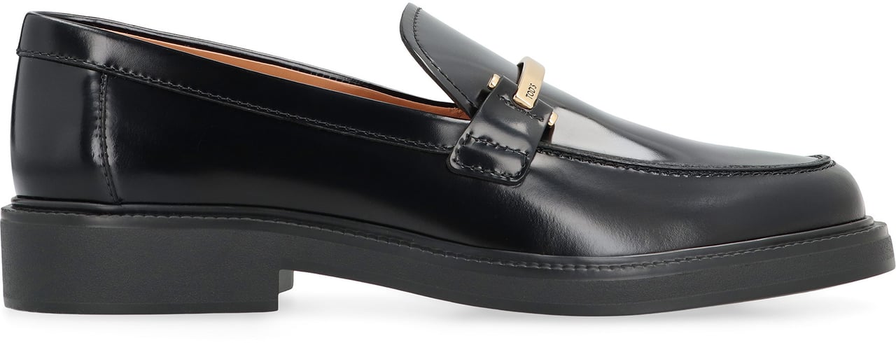 Tod's Leather loafers Zwart