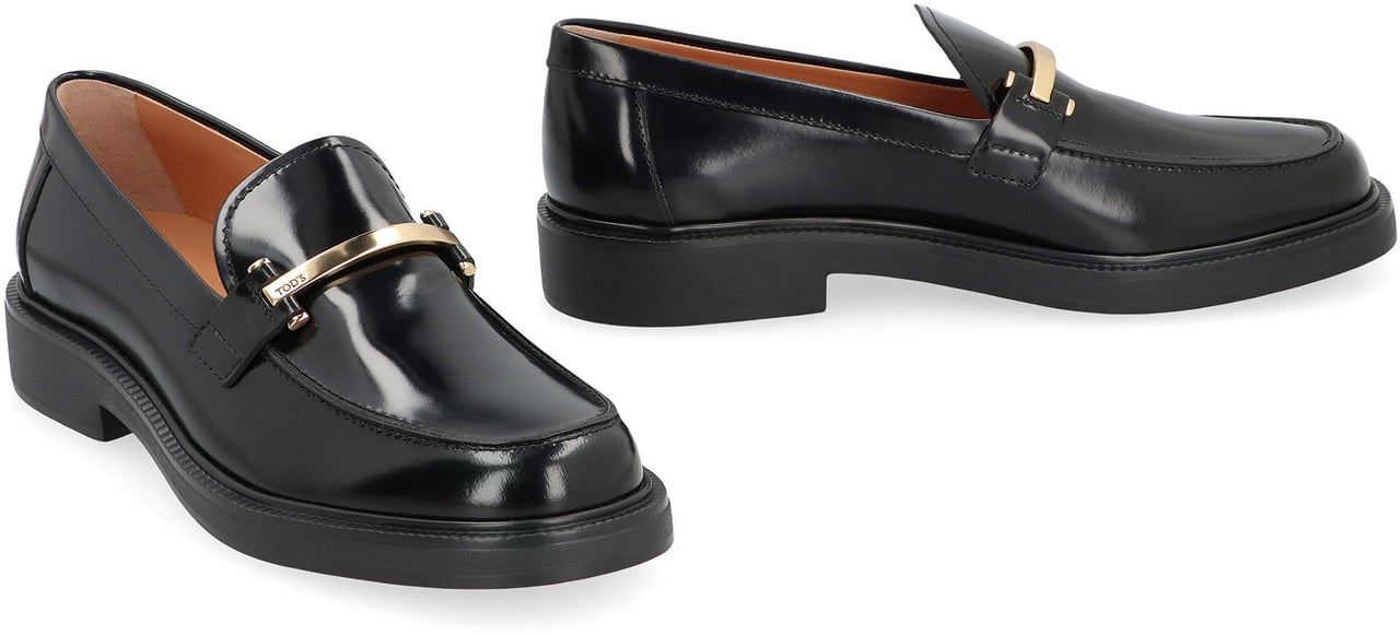 Tod's Leather loafers Zwart