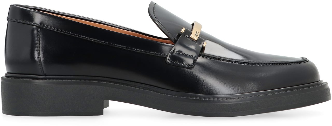 Tod's Leather loafers Zwart
