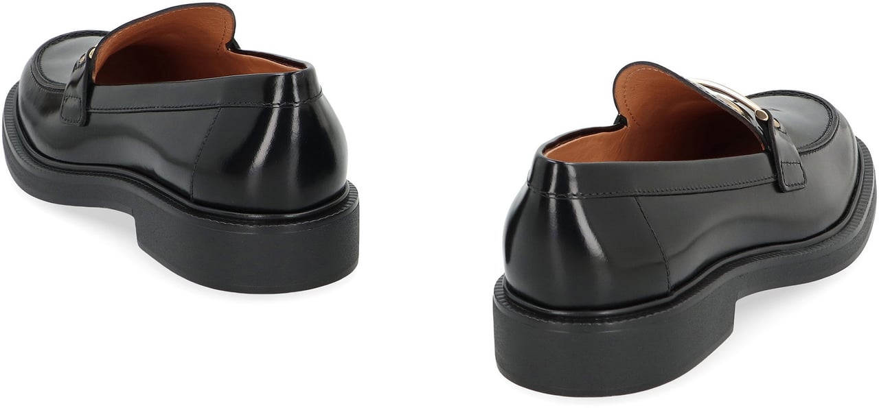 Tod's Leather loafers Zwart