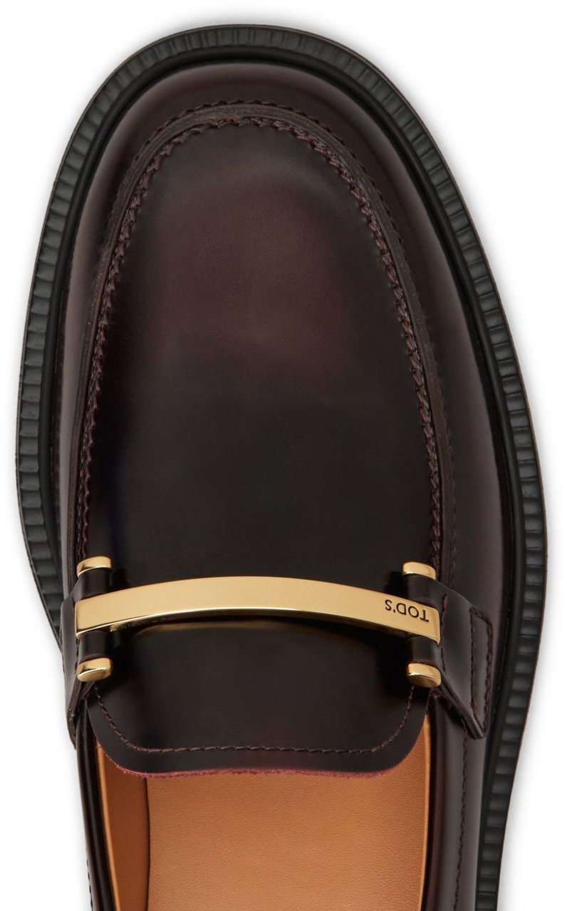 Tod's Flat Shoes Purple Paars