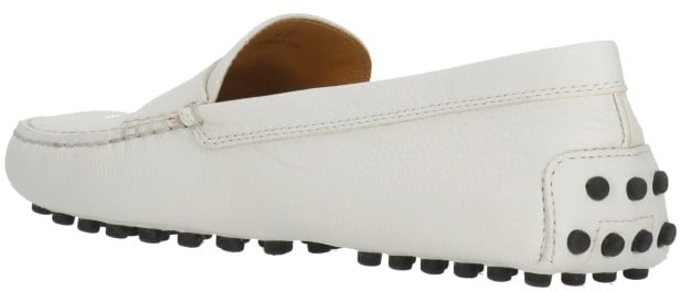 Tod's Flat Shoes Avorio Wit