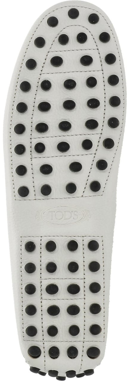 Tod's Flat Shoes Avorio Wit