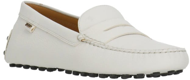 Tod's Flat Shoes Avorio Wit