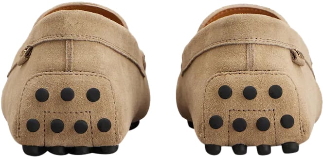 Tod's Flat Shoes Tabacco Chiaro Bruin