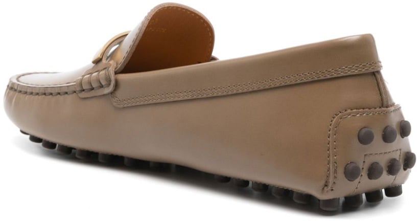 Tod's Flat Shoes Brown Bruin