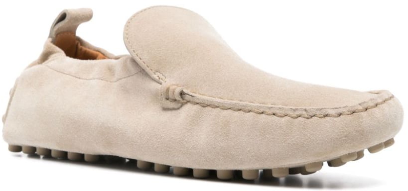 Tod's Flat Shoes Beige Beige