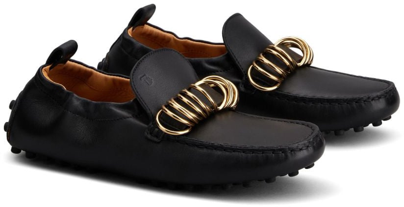 Tod's Flat Shoes Black Zwart