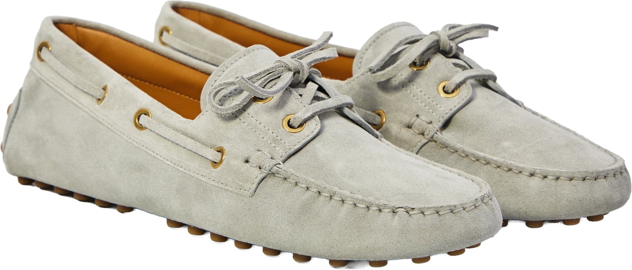 Tod's Flat Shoes Gabbiano Lichtgrijs