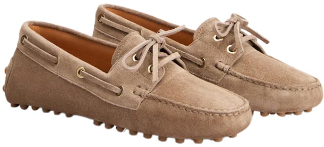 Tod's Dames Gommino 22L Mocassino Barca Grijs