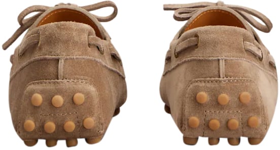 Tod's Dames Gommino 22L Mocassino Barca Grijs