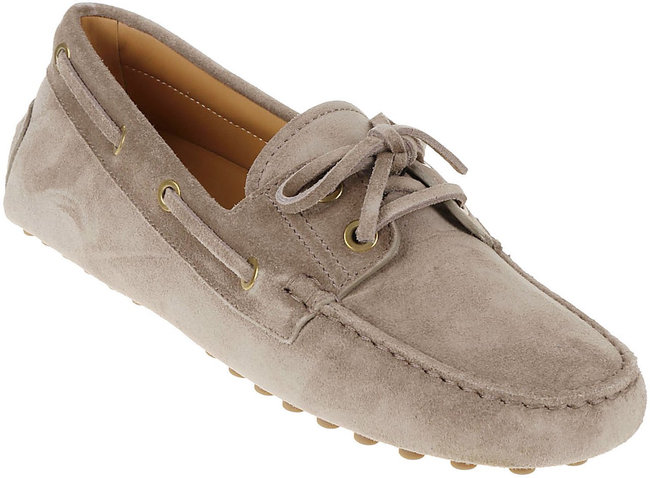 Tod's Flat Shoes Taupe