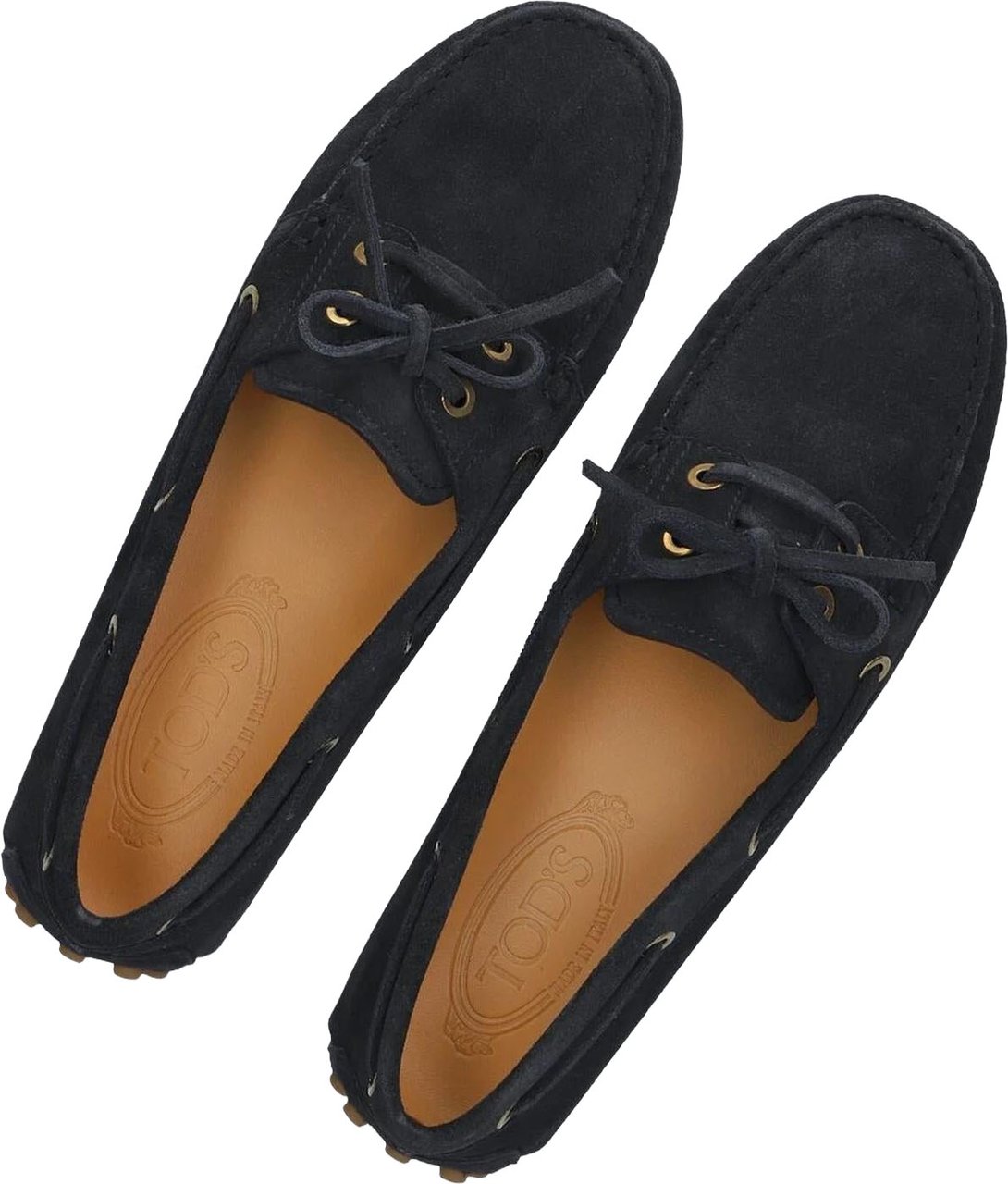 Tod's Tods Dames Gommino 22L Mocassino Barca Blauw