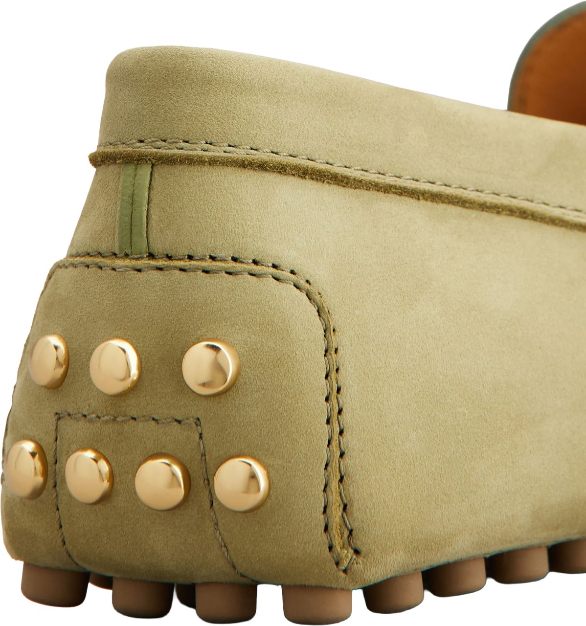 Tod's Flat Shoes Boa Donkergroen