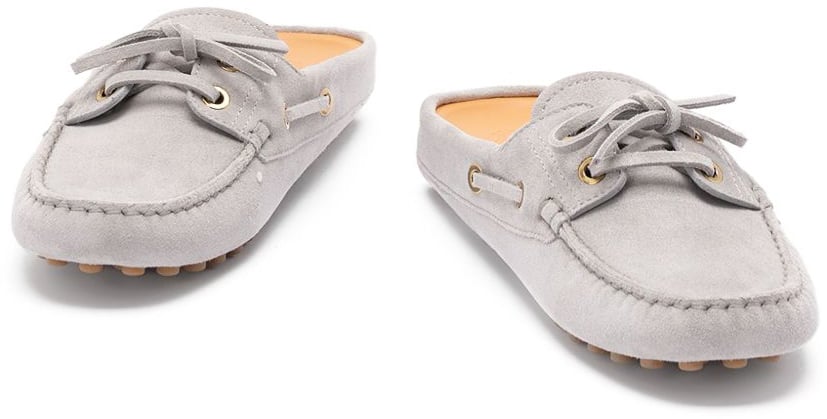 Tod's Flat Shoes Grey Grijs