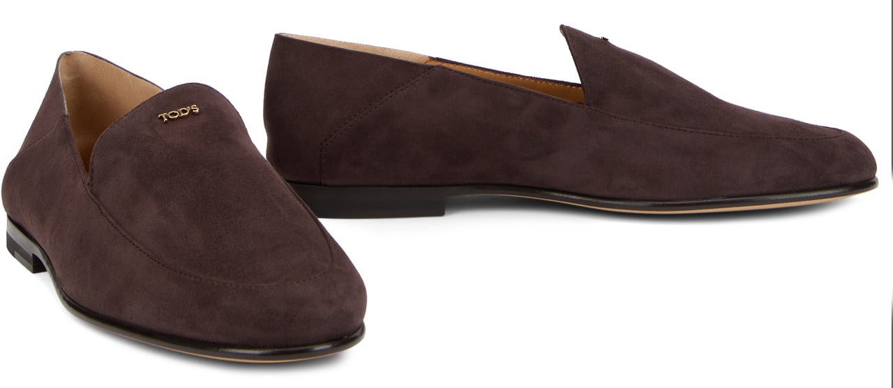 Tod's Loafers with logo Bruin