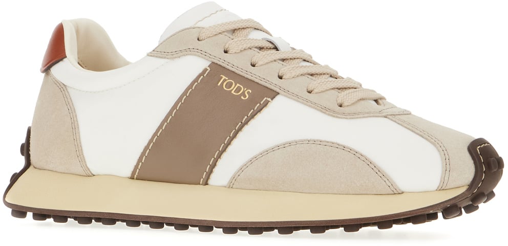 Tod's Tod's Multicolor fabric and suede sneakers Divers
