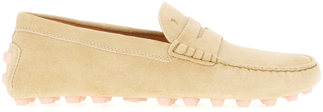 Tod's Tod's Beige suede loafers Beige