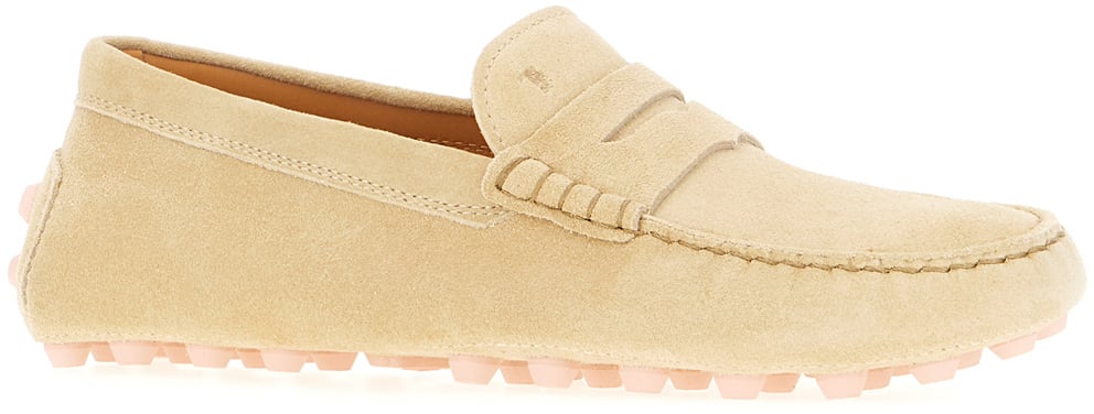 Tod's Tod's Beige suede loafers Beige