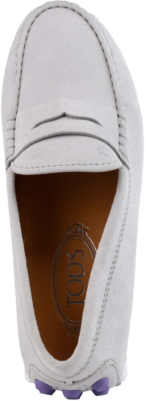 Tod's Flat Shoes Grey Grijs