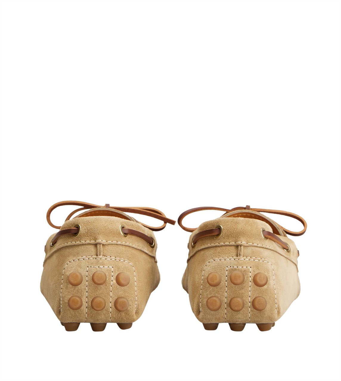 Tod's Flat Shoes Beige Beige