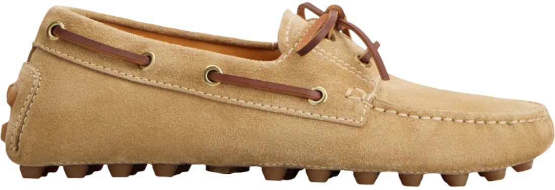 Tod's Flat Shoes Beige Beige