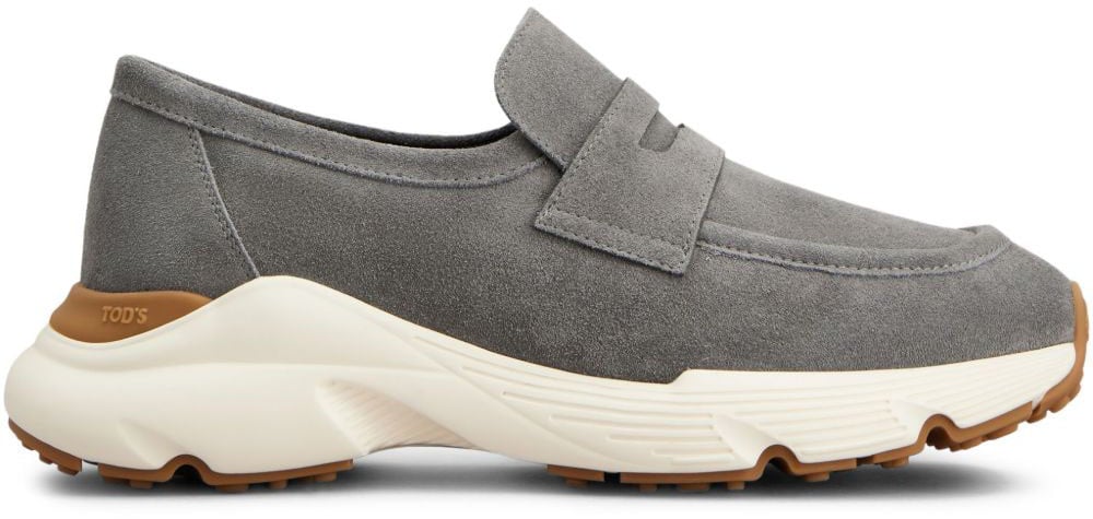 Tod's Flat Shoes Grey Grijs