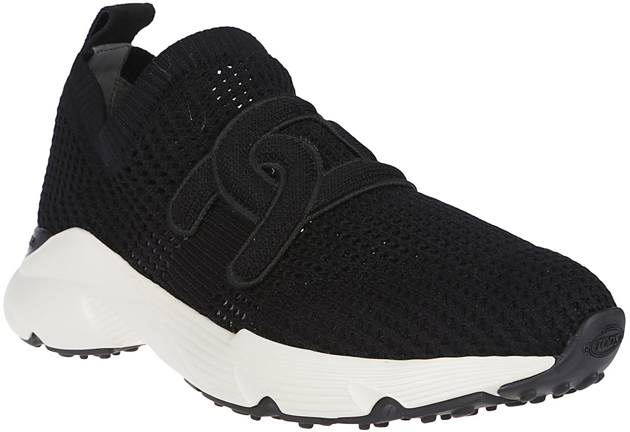 Tod's Run 54c Slip-on Sneakers Black Zwart