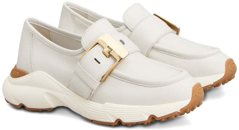 Tod's Sneakers Lime White Wit