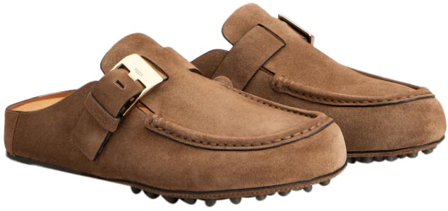 Tod's Flat Shoes Brown Bruin