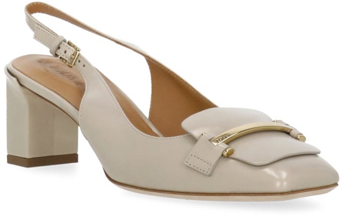 Tod's With Heel Beige Beige