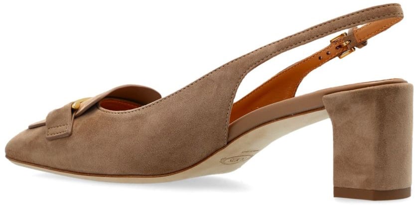 Tod's With Heel Marrone Chiaro Bruin