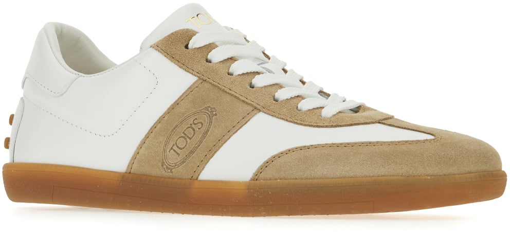 Tod's Tod's Multicolor leather and suede Cassetta sneakers Divers