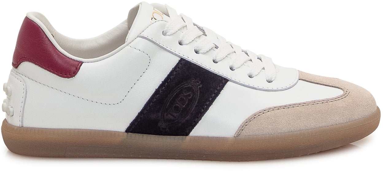 Tod's Sneaker in Pelle Wit