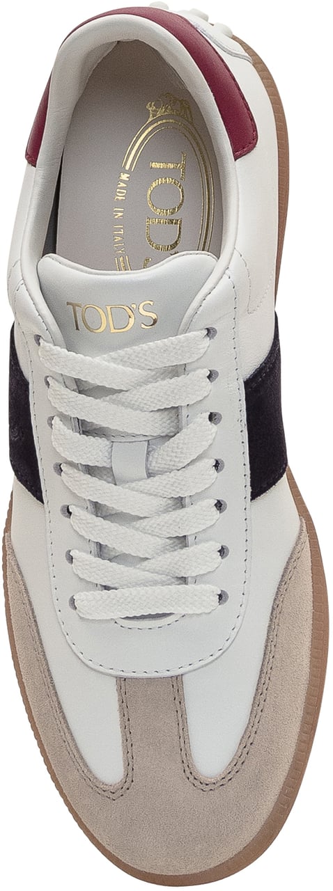 Tod's Sneaker in Pelle Wit