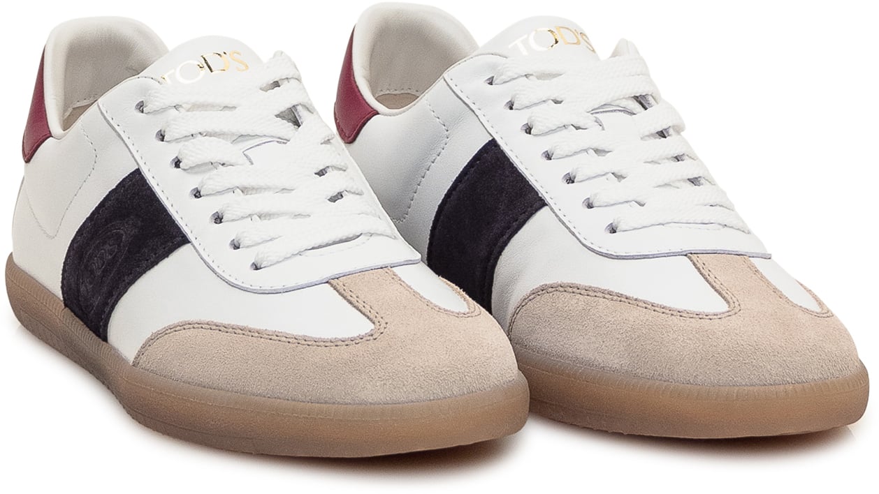 Tod's Sneaker in Pelle Wit