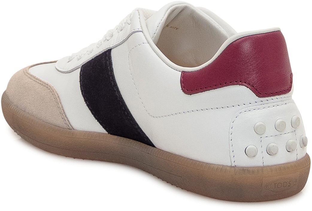 Tod's Sneaker in Pelle Wit