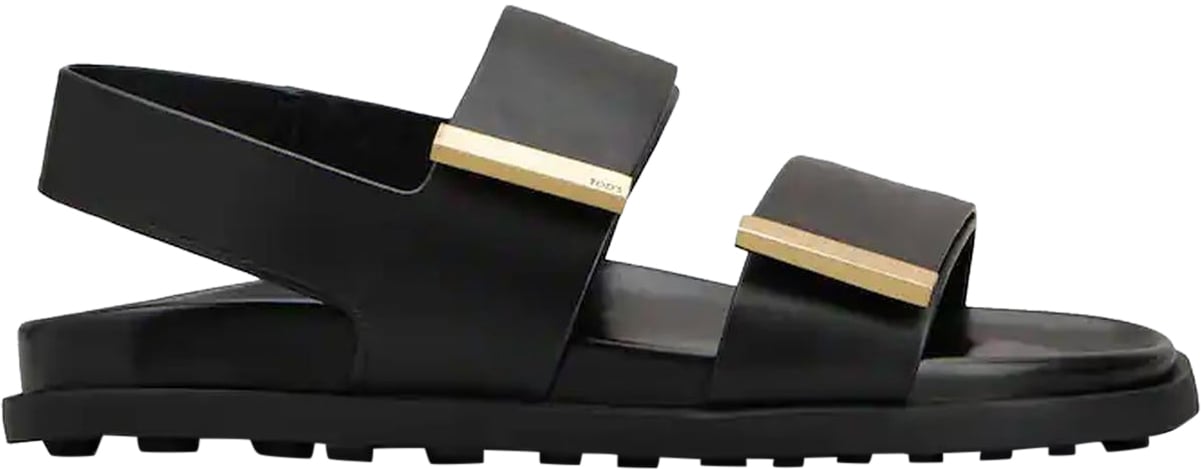 Tod's Dames Footbed+Gomma 68K Fasce Term.M Zwart
