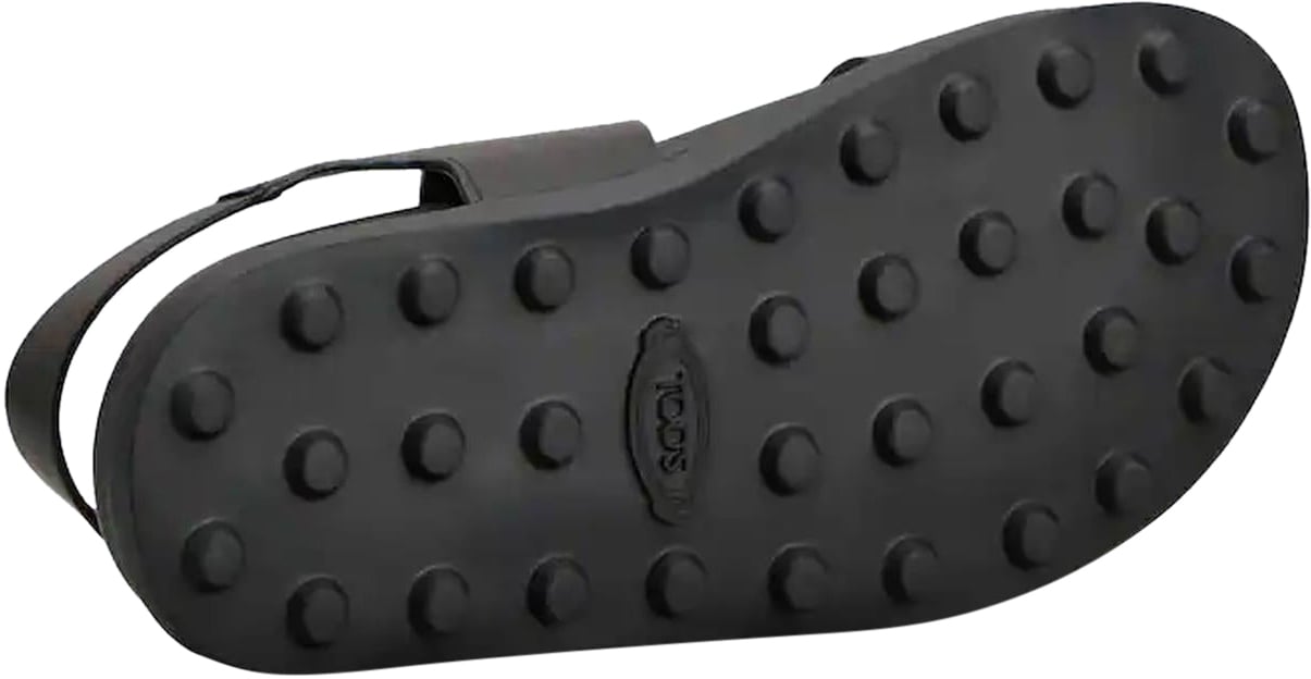 Tod's Dames Footbed+Gomma 68K Fasce Term.M Zwart