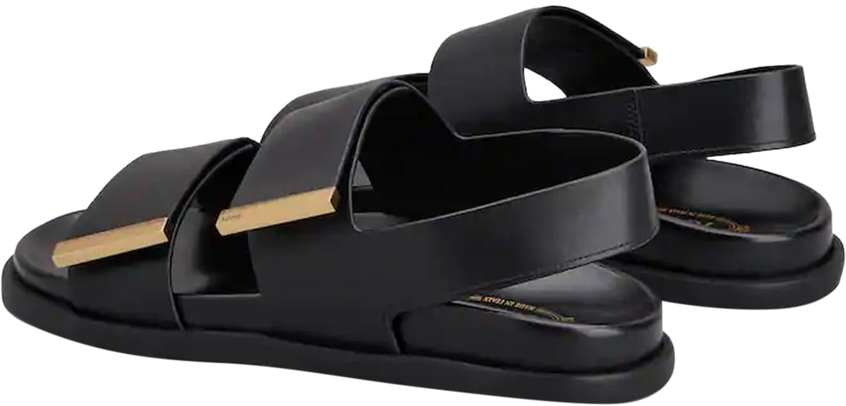 Tod's Dames Footbed+Gomma 68K Fasce Term.M Zwart