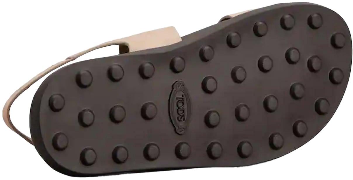 Tod's Dames Footbed+Gomma 68K Fasce Term.M Beige